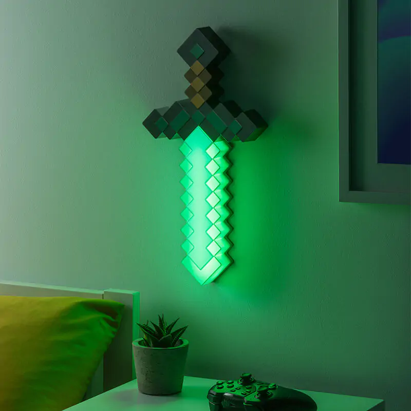 Minecraft: Sabie de diamant Lumină 40 cm poza produsului