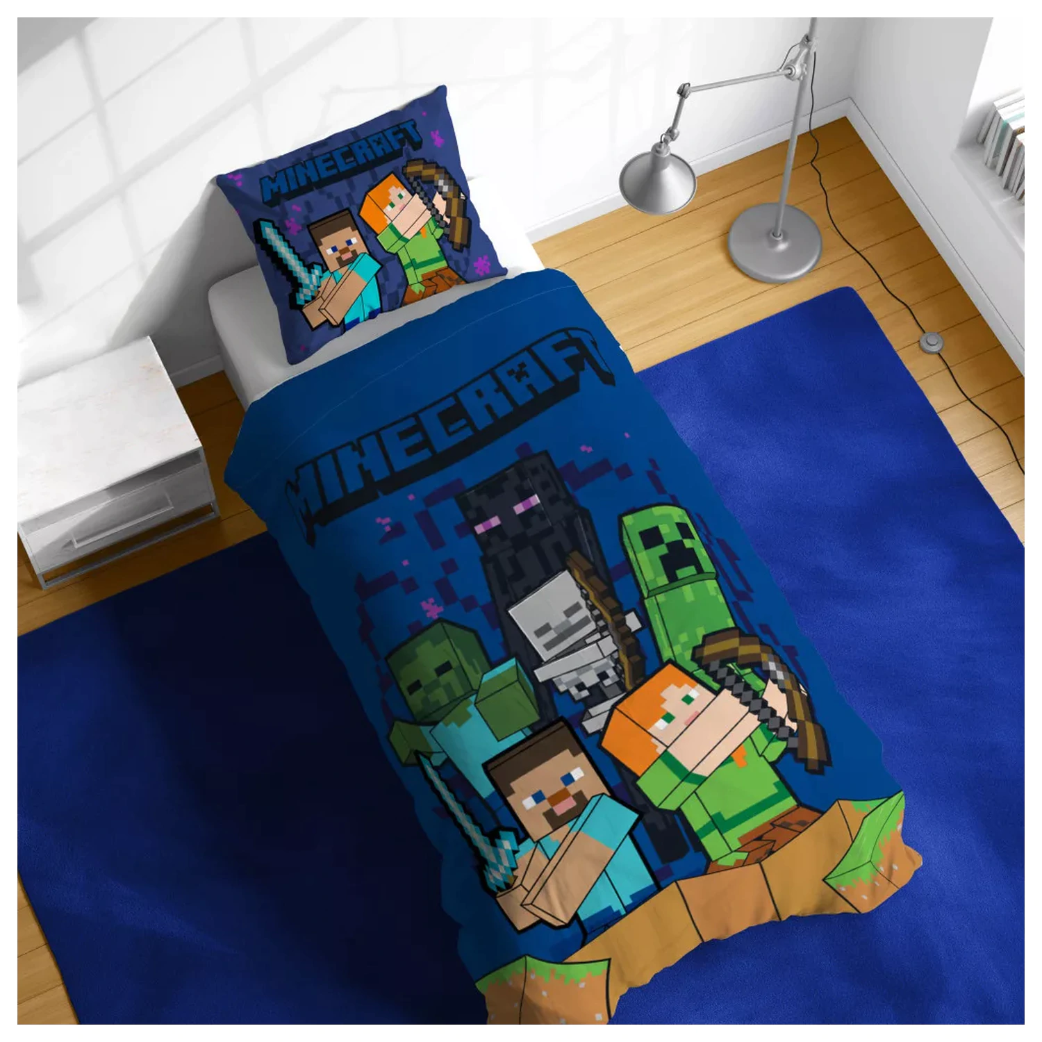 Minecraft Echoes of Hardcore Husa de pilota poza produsului
