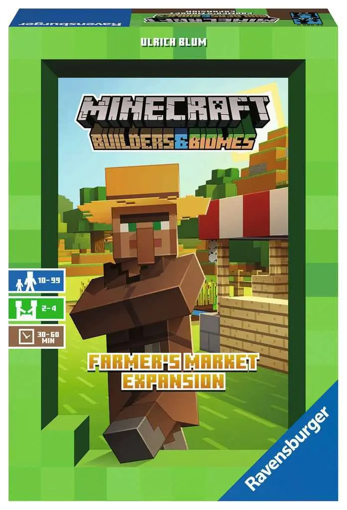 Minecraft Board Game Expansion Builders & Biomes: Farmers Mark poza produsului