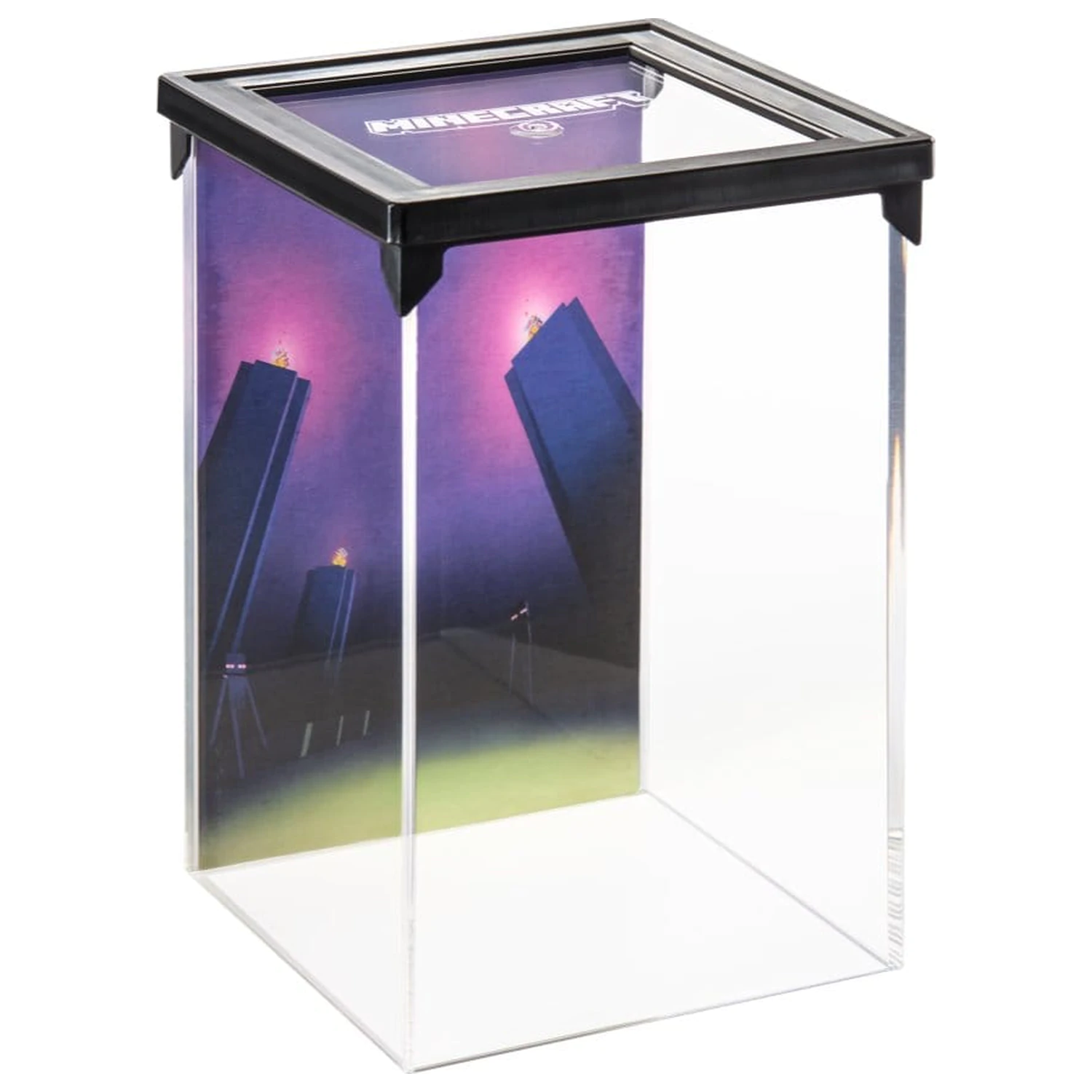 Figurina Minecraft Diorama Atacul Dragonului Ender de 18 cm poza produsului