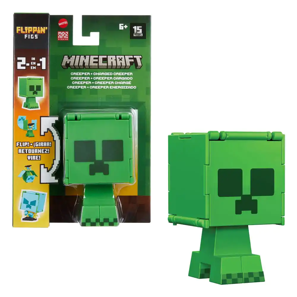 Figurină de acțiune Minecraft Flippin Creeper & Creeper Încărcat poza produsului