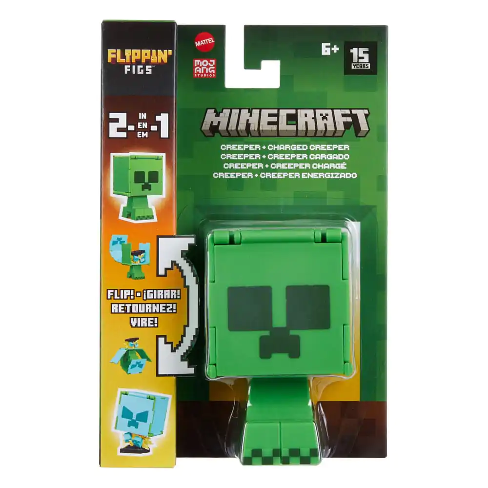 Figurină de acțiune Minecraft Flippin Creeper & Creeper Încărcat poza produsului