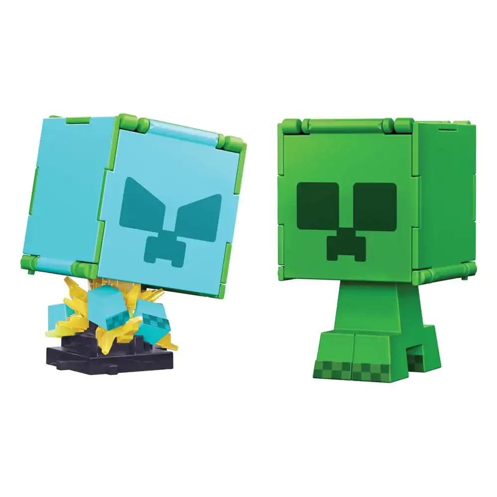 Figurină de acțiune Minecraft Flippin Creeper & Creeper Încărcat poza produsului
