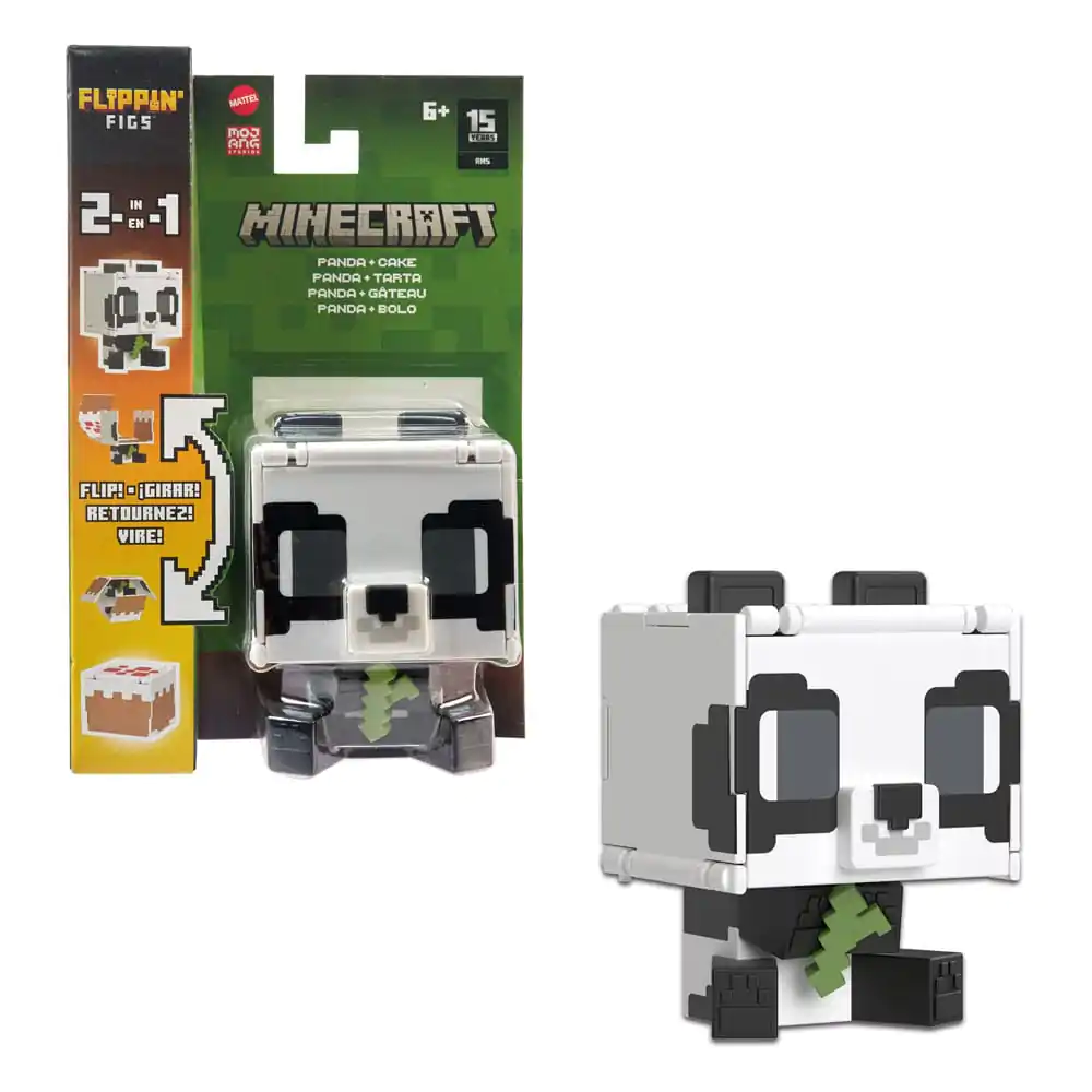 Figurină de Acțiune Minecraft Flippin Panda & Prăjitură poza produsului