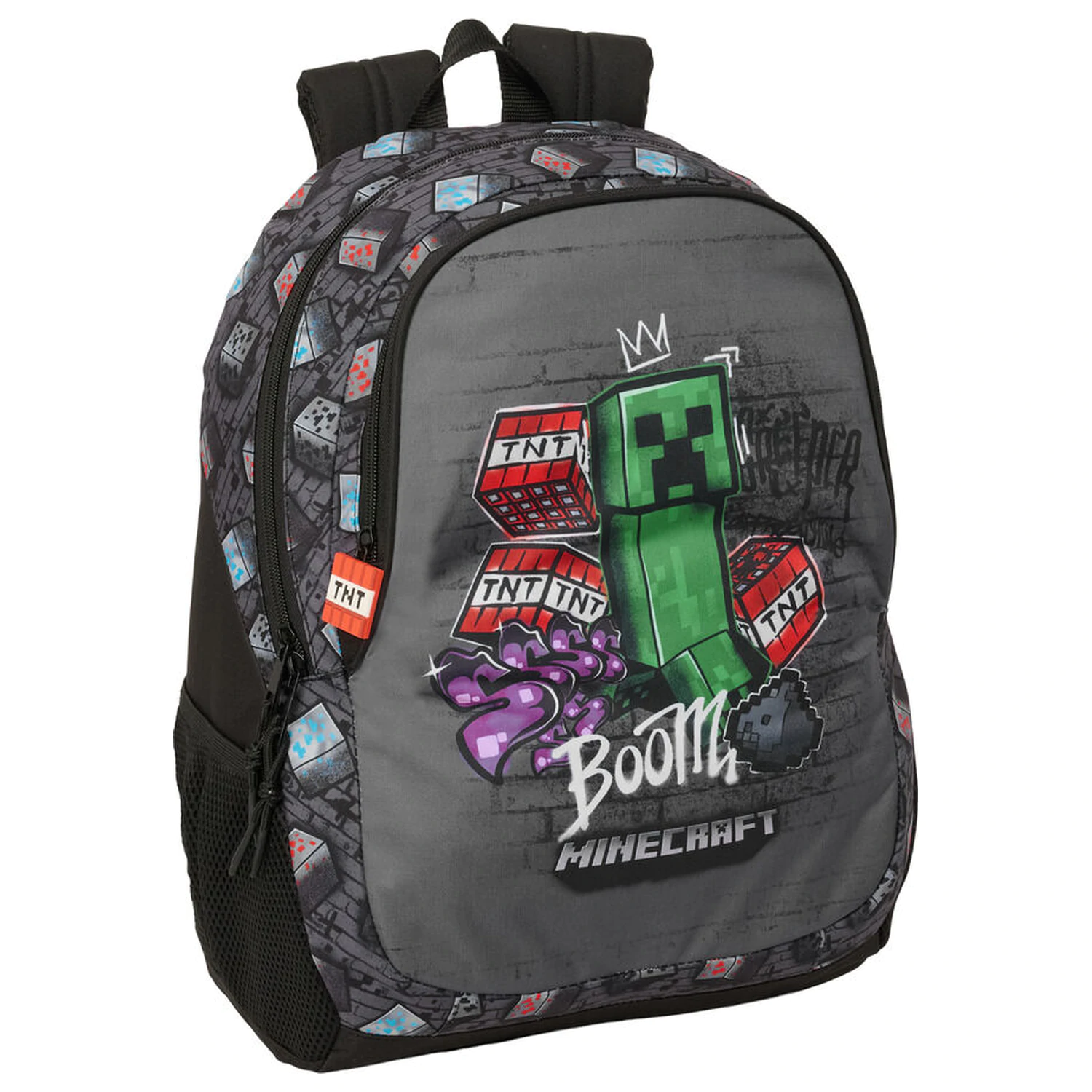 Minecraft Graffiti rucsac adaptabil 44cm poza produsului