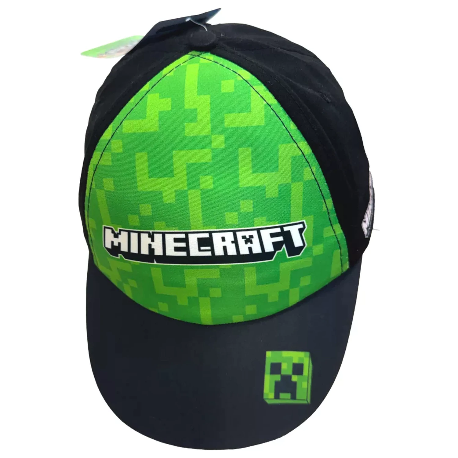 Sapca de baseball Minecraft Green Block copii 55 cm poza produsului