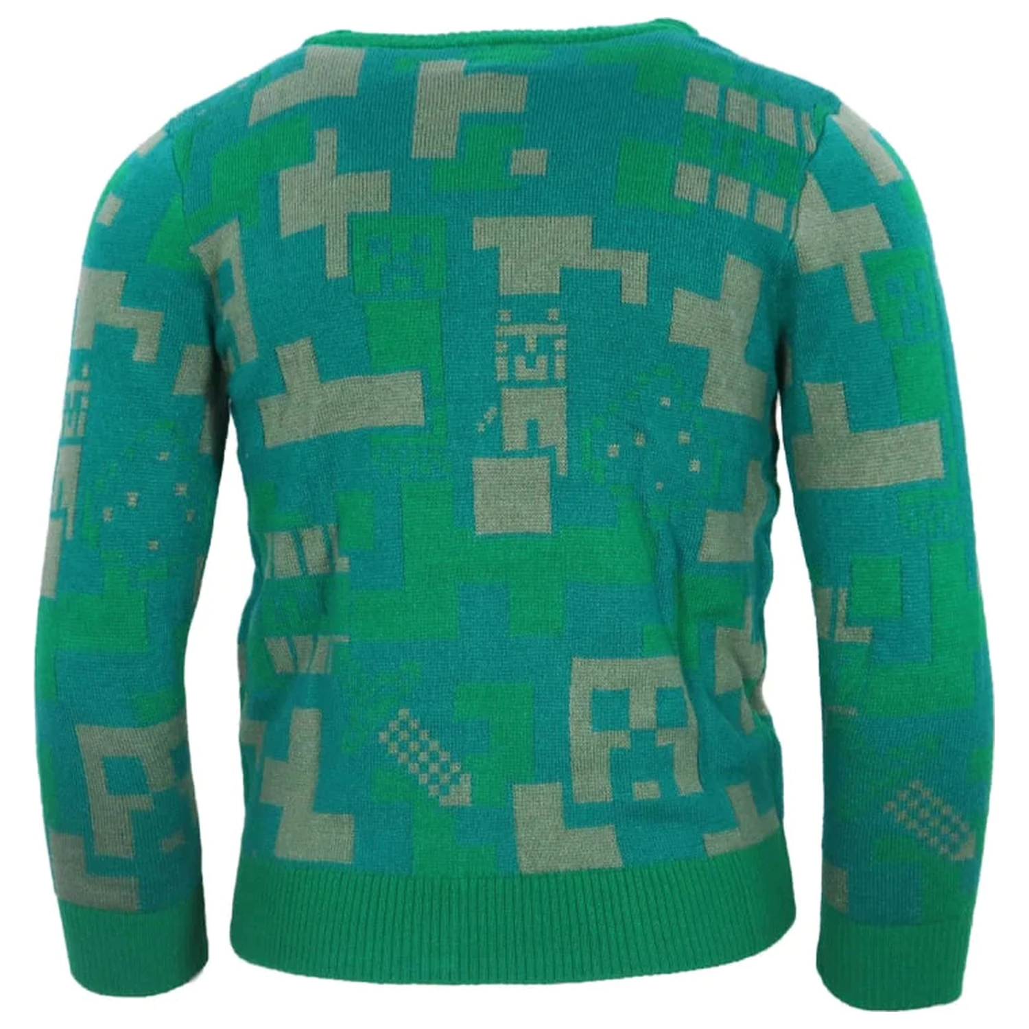 Minecraft Green pulover tricotat pentru copii poza produsului