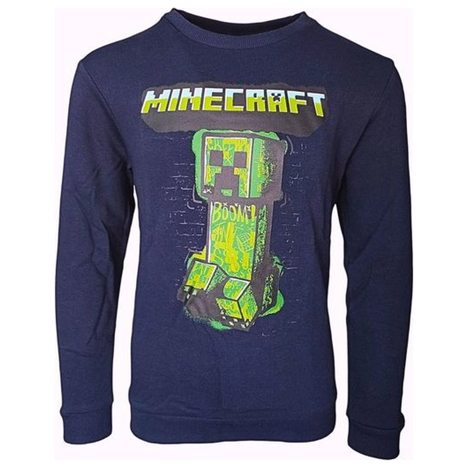 Minecraft Green Menace Hanorac pentru copii poza produsului