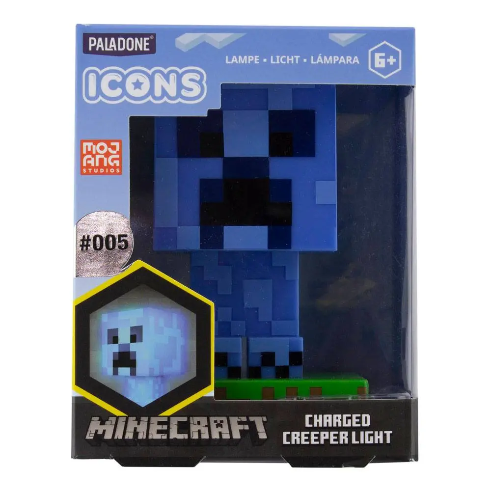 Lumină Minecraft Icon Creeper Încărcat poza produsului