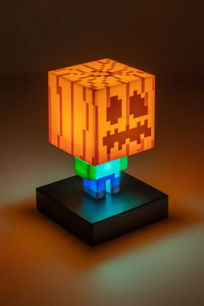 Minecraft Icons Light Zombie Jack O Lantern 10 cm poza produsului