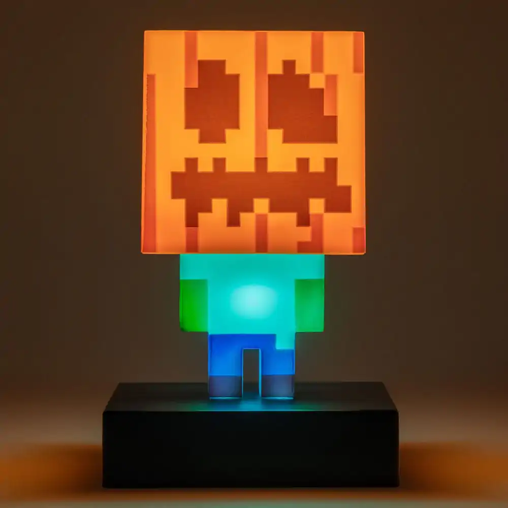 Minecraft Icons Light Zombie Jack O Lantern 10 cm poza produsului