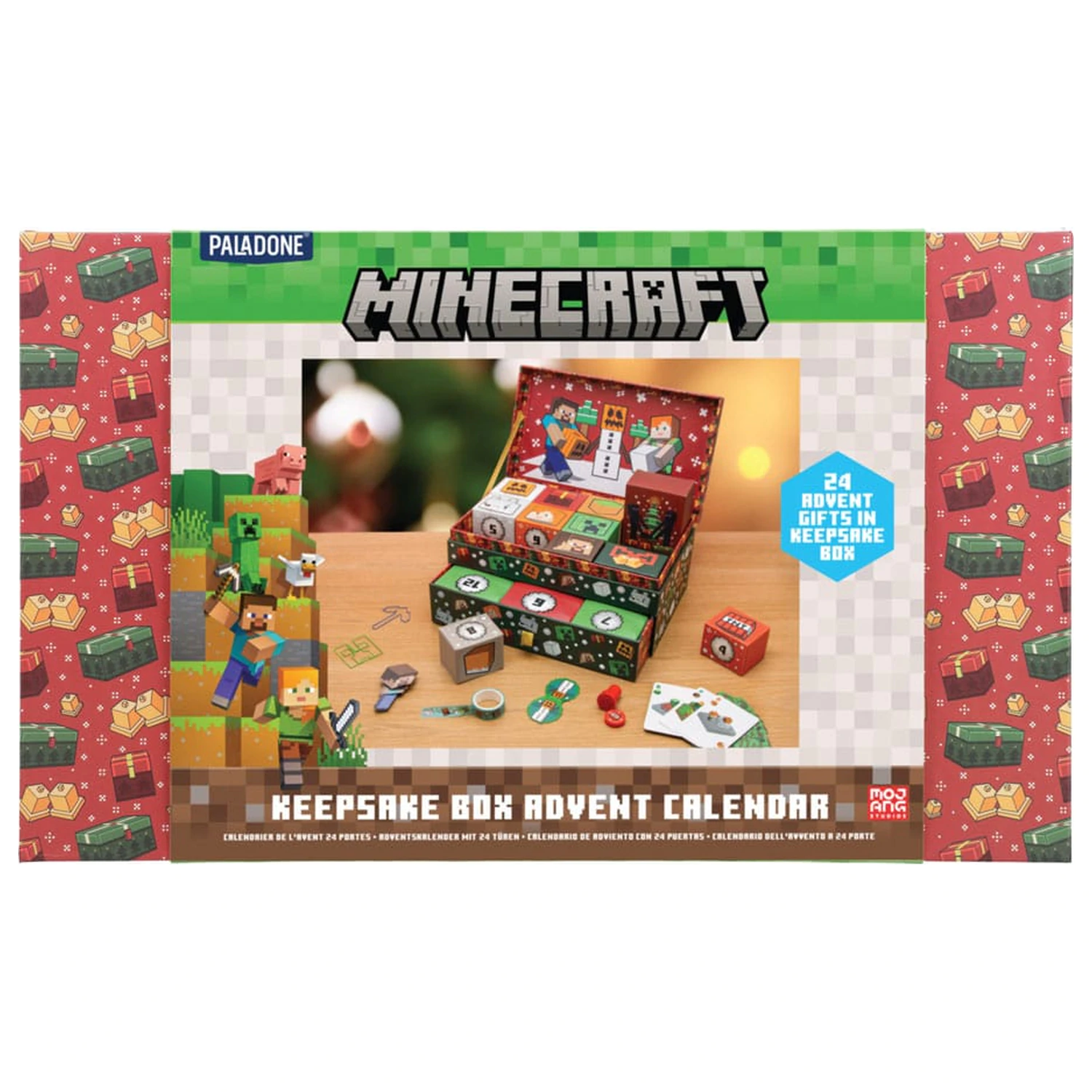 Minecraft Advent Calendar Keepsake Box Calendar de Advent poza produsului