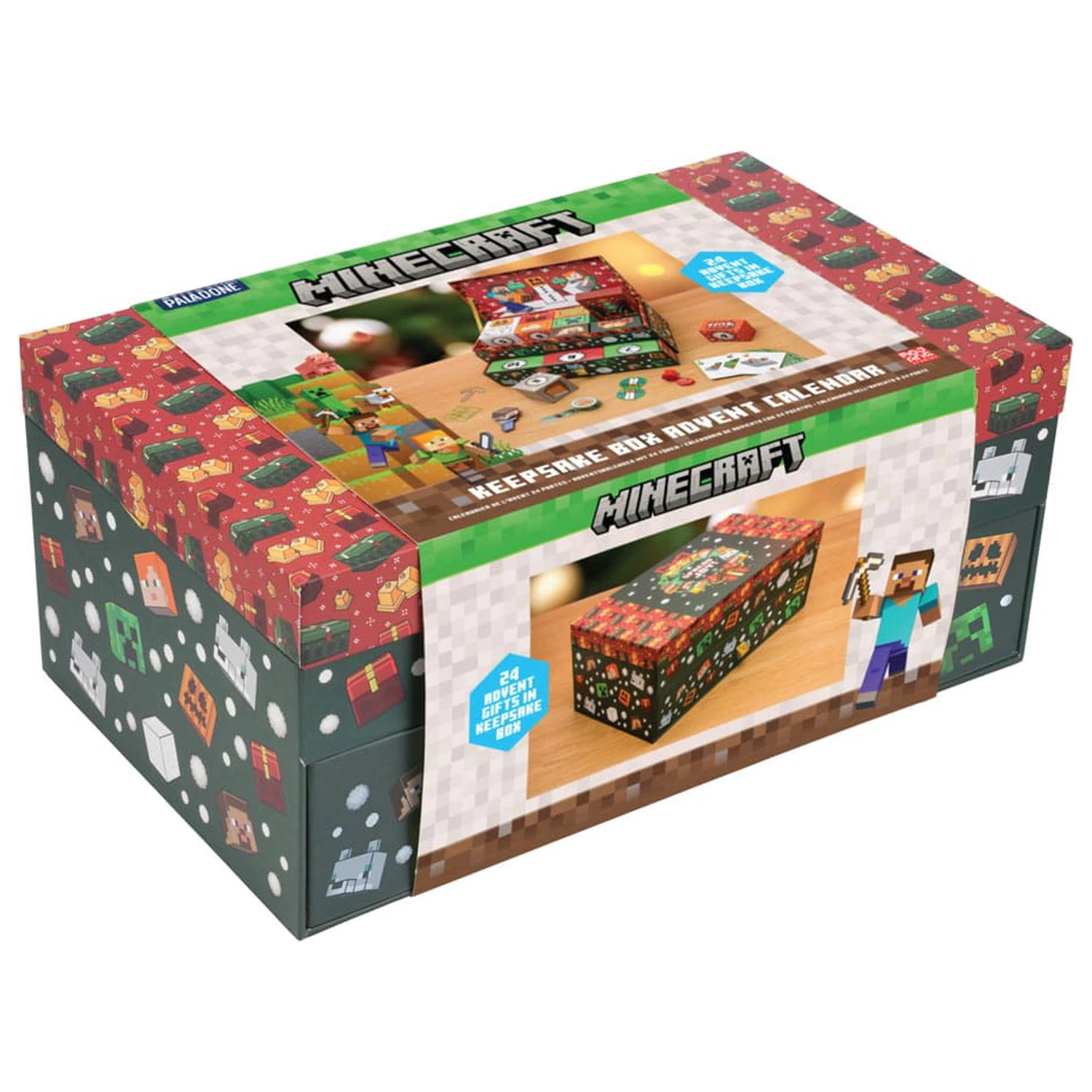 Minecraft Advent Calendar Keepsake Box Calendar de Advent poza produsului