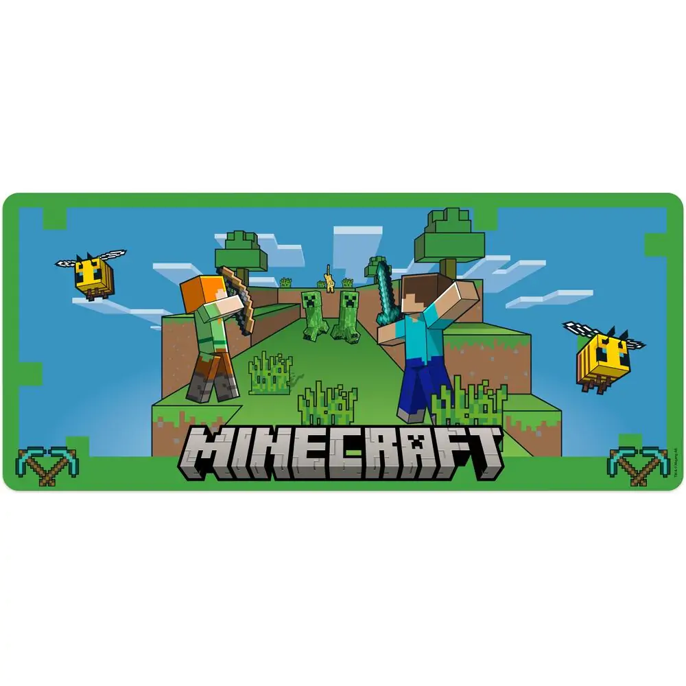 Minecraft gaming mouse pad poza produsului