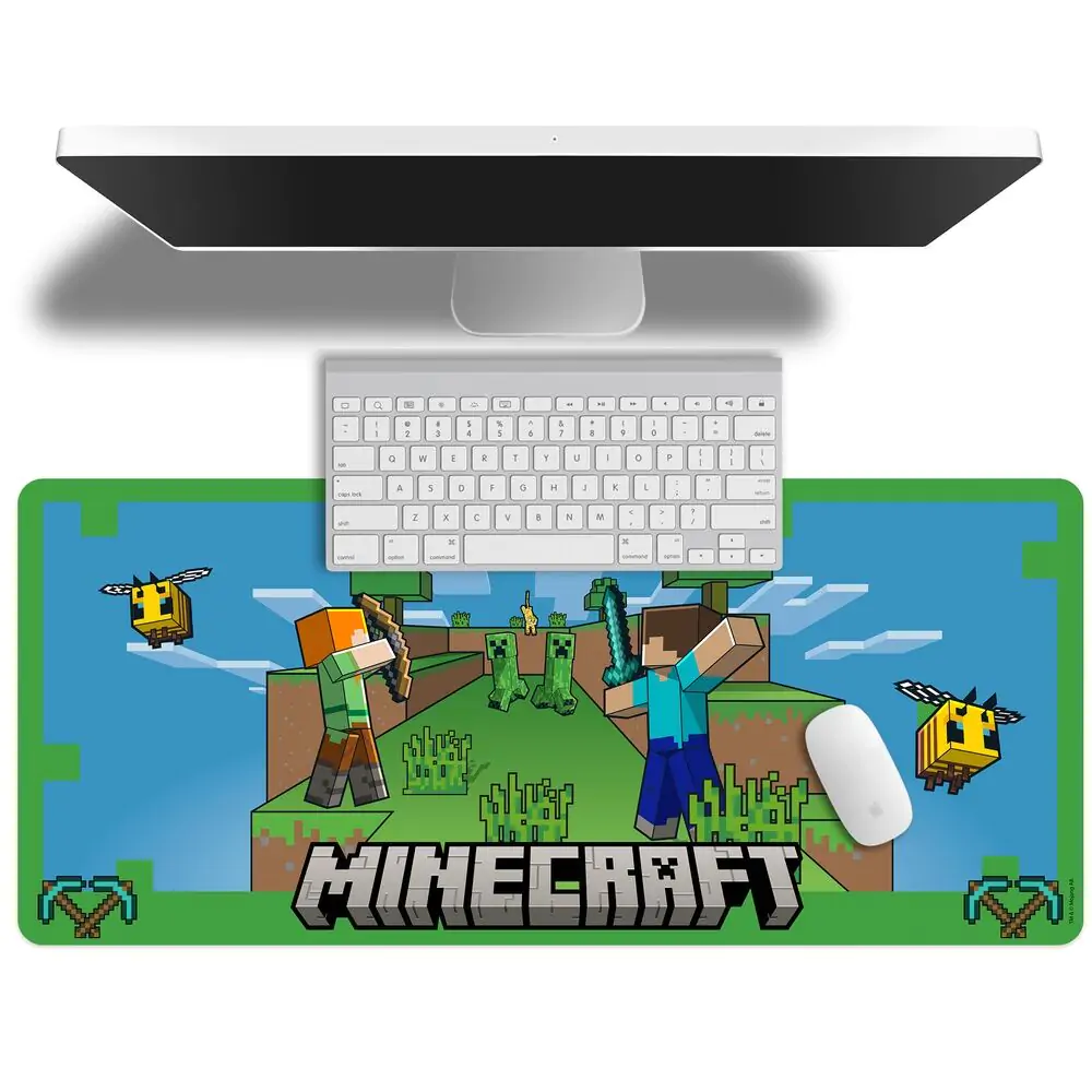 Minecraft gaming mouse pad poza produsului