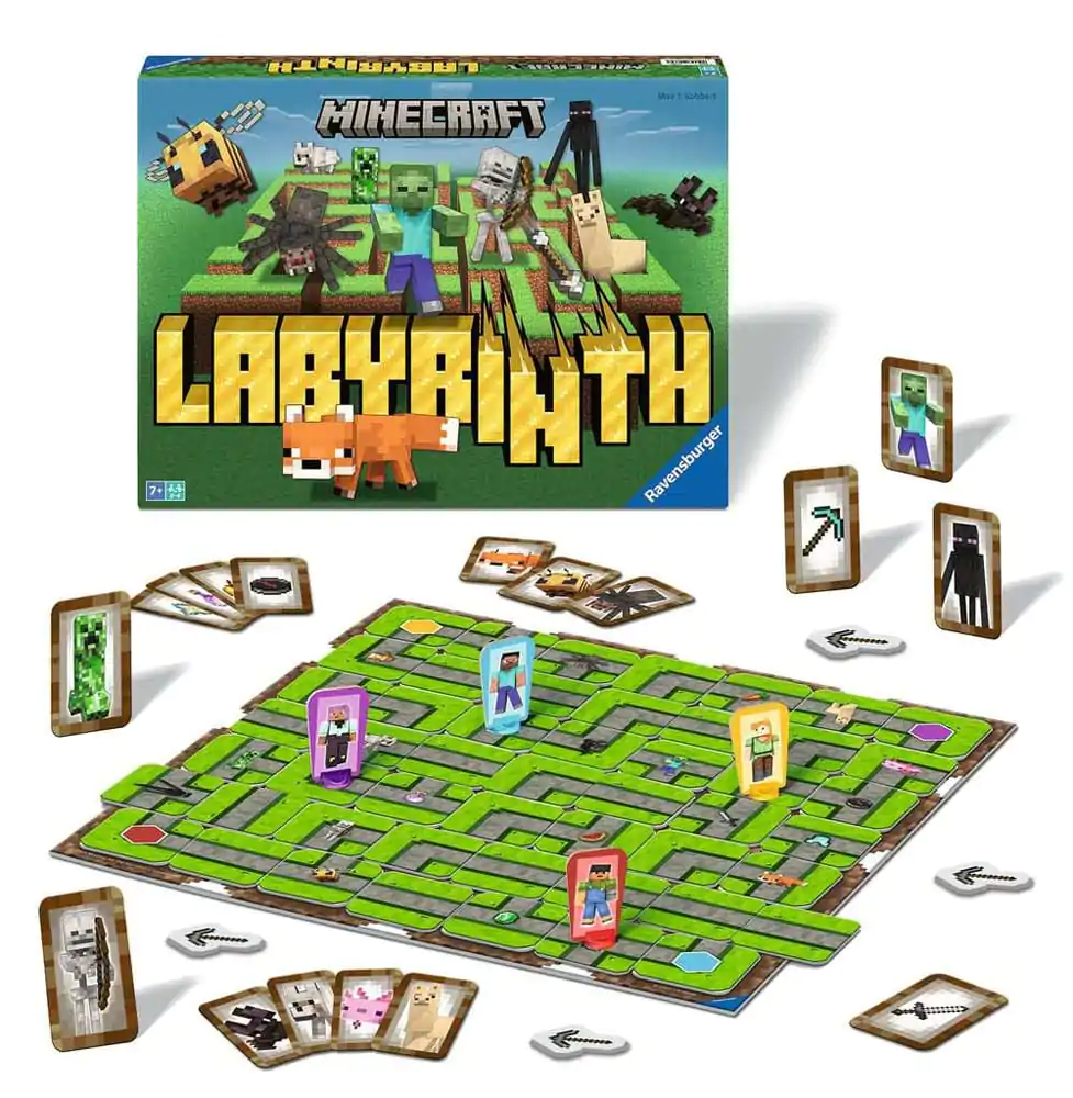 Minecraft Board Game Labirint poza produsului