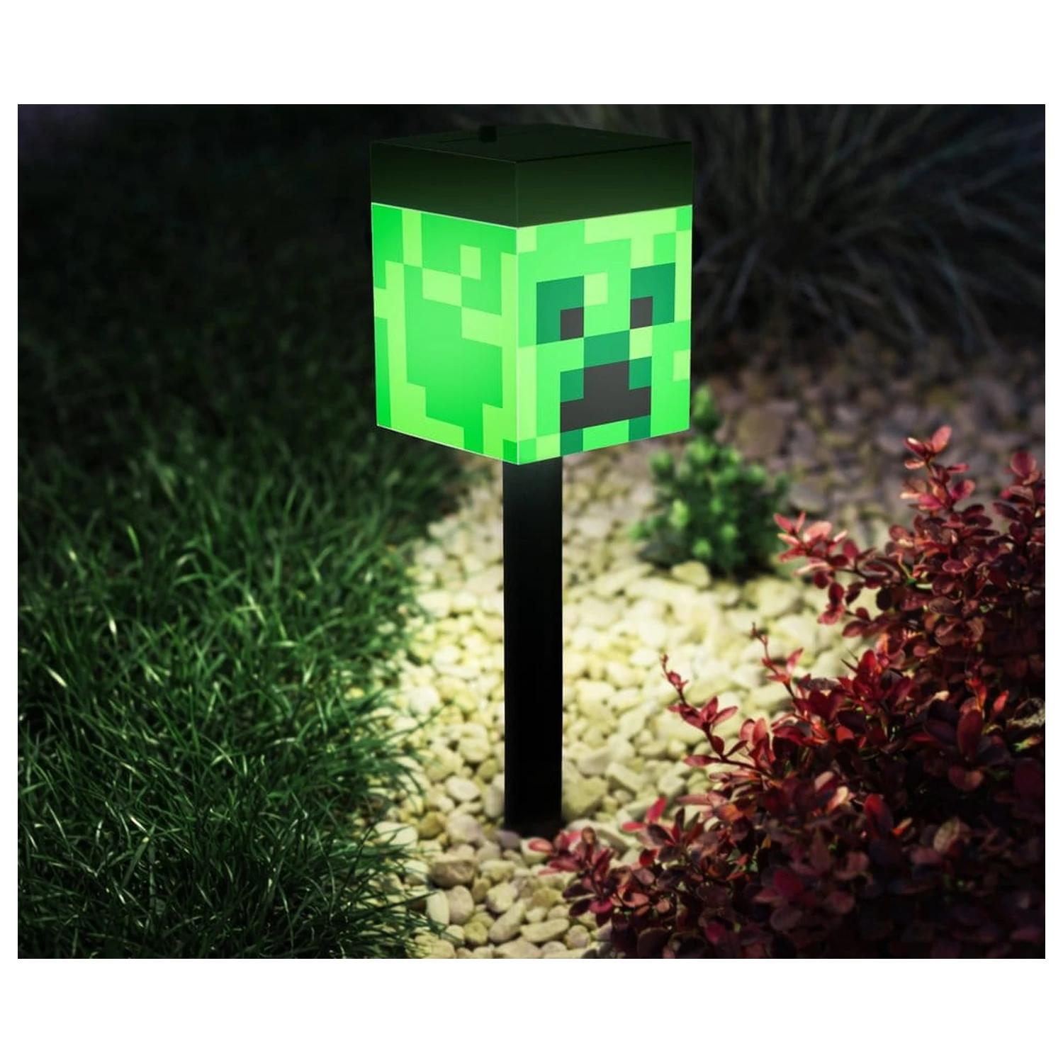 Minecraft LunaGlo Solar Stake Lumina Creeper poza produsului