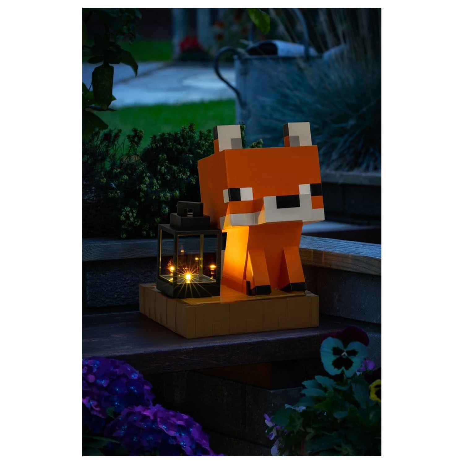 Minecraft LunaGlo Light Fox Gnome poza produsului