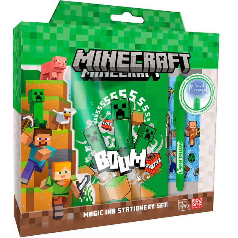 Jurnal magic cu pix Minecraft poza produsului