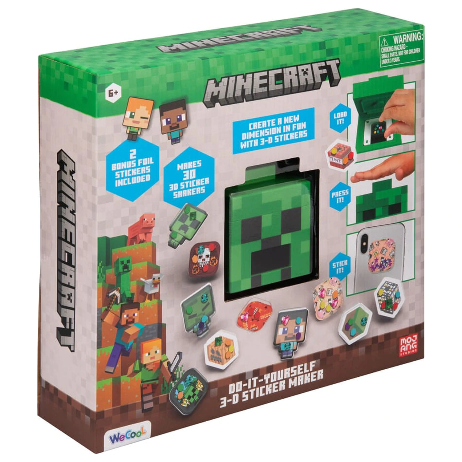 Minecraft aparat de făcut stickere 3D poza produsului