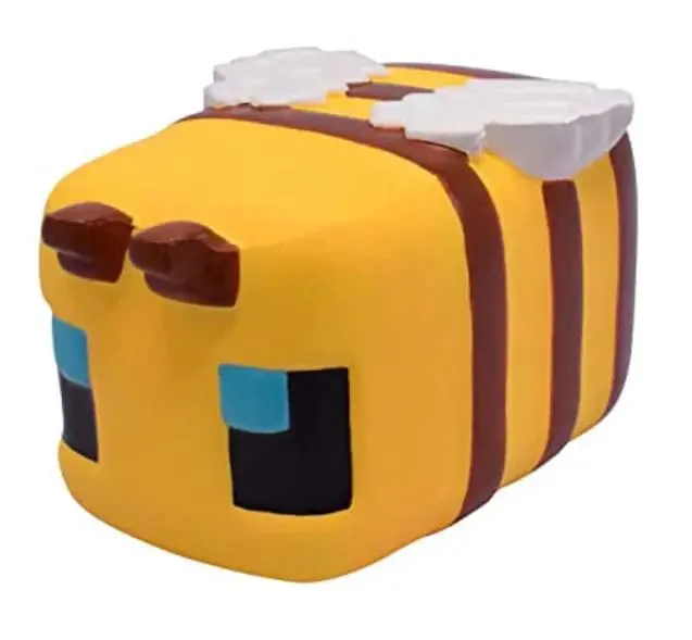 Figurină Antistres Minecraft Mega Squishme 15 cm Seria 3 Albină 15 cm poza produsului