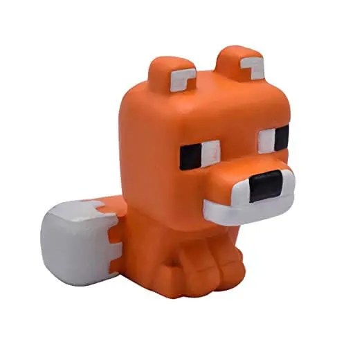 Minecraft Mega Squishme Figurină Antistres 15 cm Seria 3 Fox 15 cm poza produsului