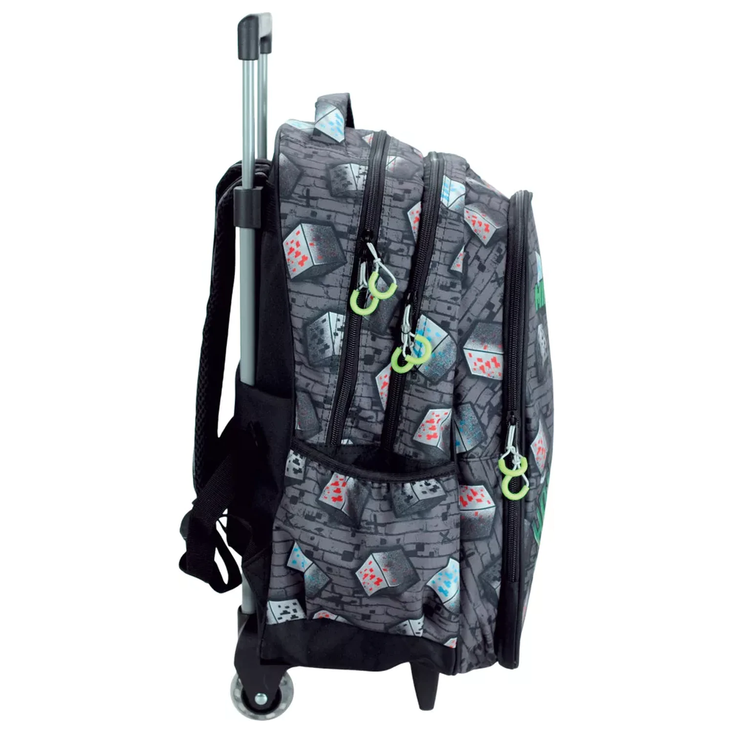 Minecraft Metro Art Blast Rolling ghiozdan, rucsac 46 cm poza produsului