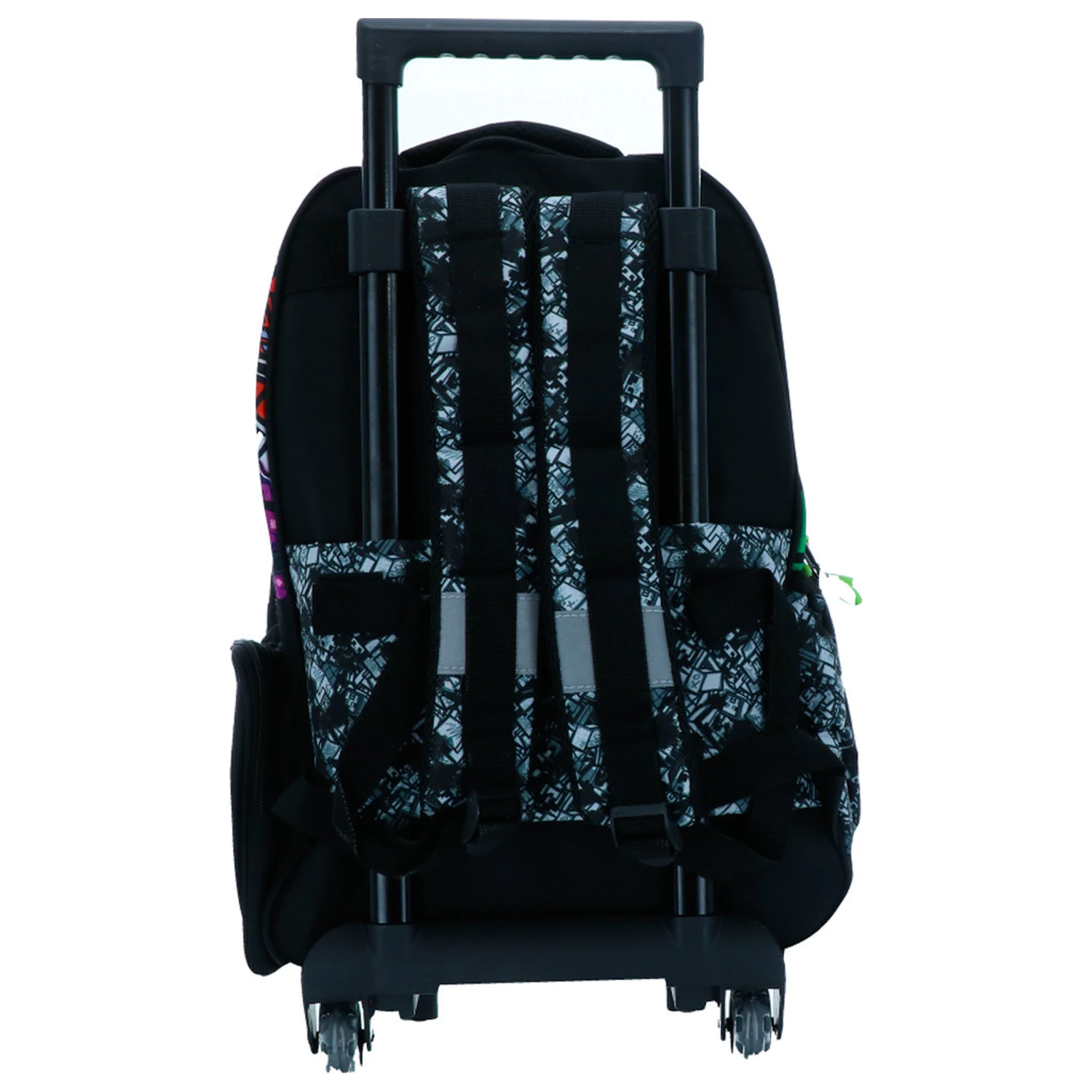 Minecraft Metro Art Boom Rolling Ghiozdan de școală, Geanta 46 cm poza produsului