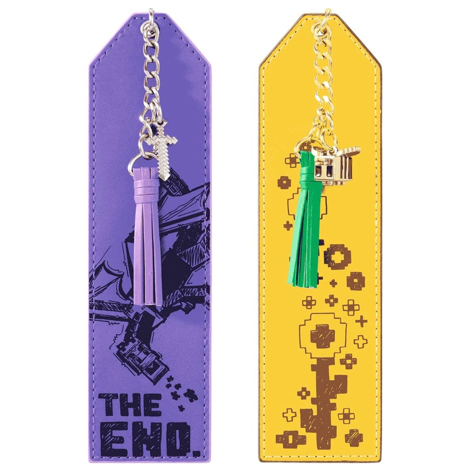 Minecraft Semne de carte pachet de 2 Minecraft Bee & Ender Dragon poza produsului