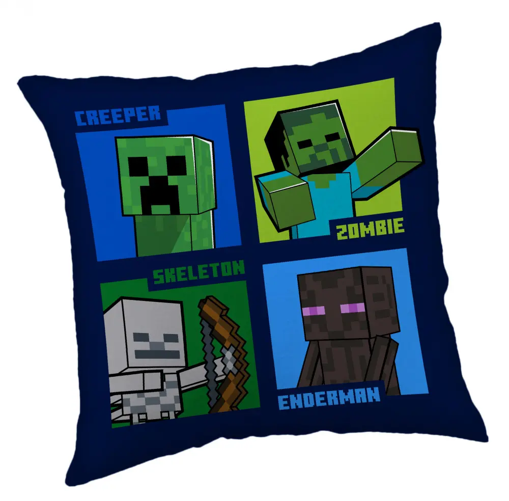 Minecraft Mob Callout pernă decorativă, pernă decorativă 40x40 cm poza produsului