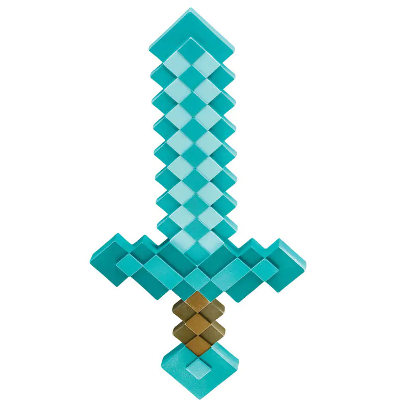 Minecraft Replică din plastic Sabie diamant 51 cm poza produsului