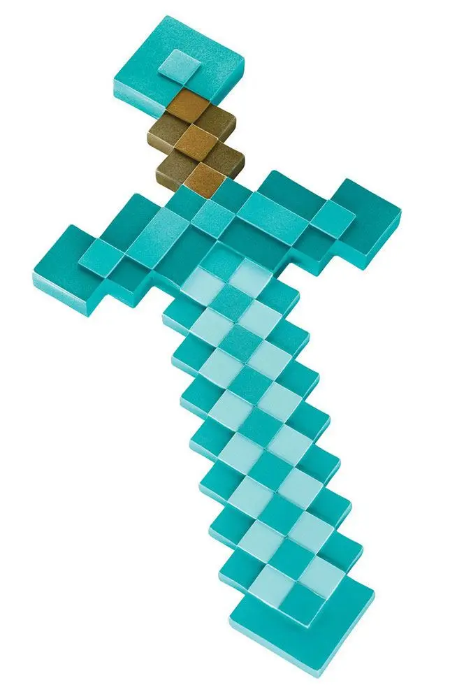 Minecraft Replică din plastic Sabie diamant 51 cm poza produsului