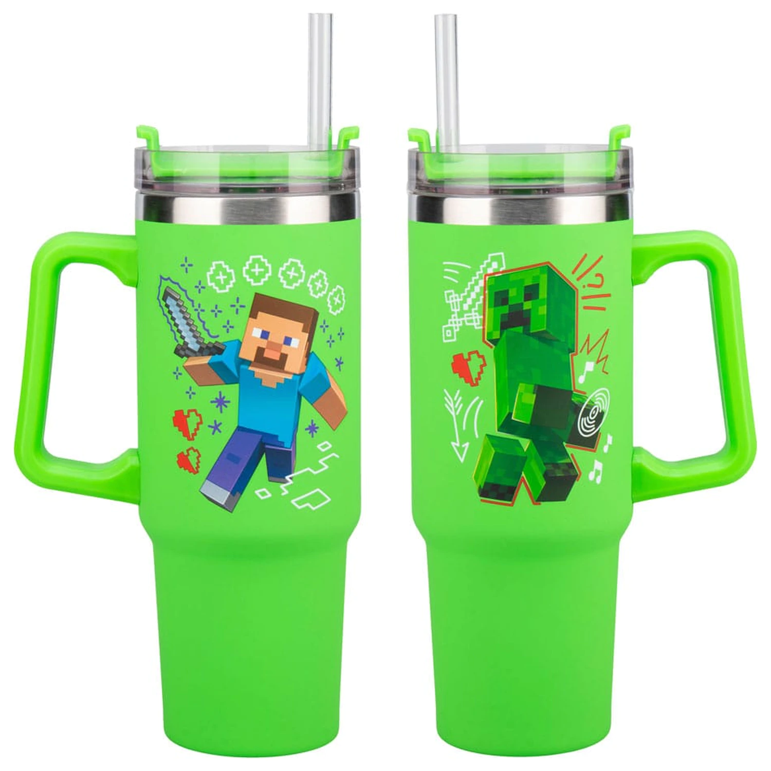 Minecraft Cana termica de calatorie Multiway Verde poza produsului