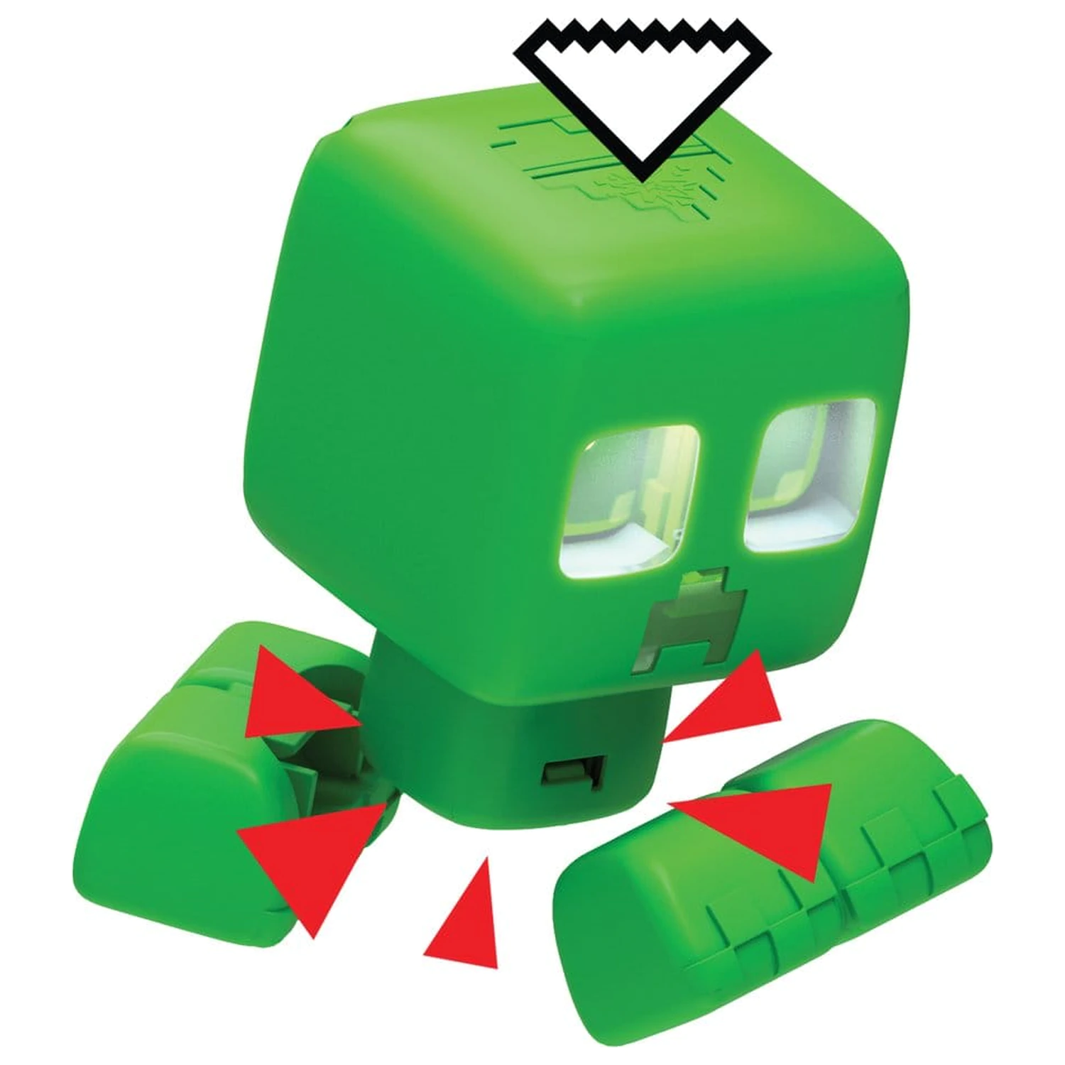 Minecraft Interactive Figure My Pet Creeper 14 cm poza produsului