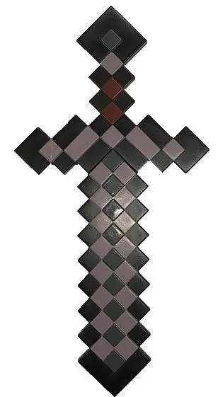 Minecraft Plastic Replica Sabie Nether 51 cm poza produsului