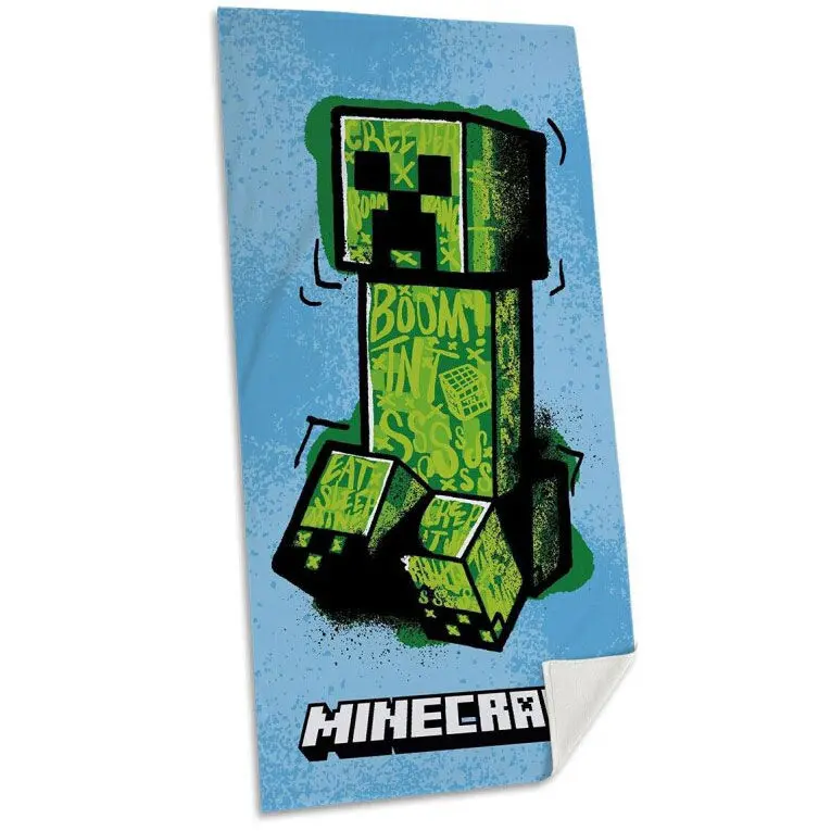Minecraft prosop de plajă din bumbac poza produsului