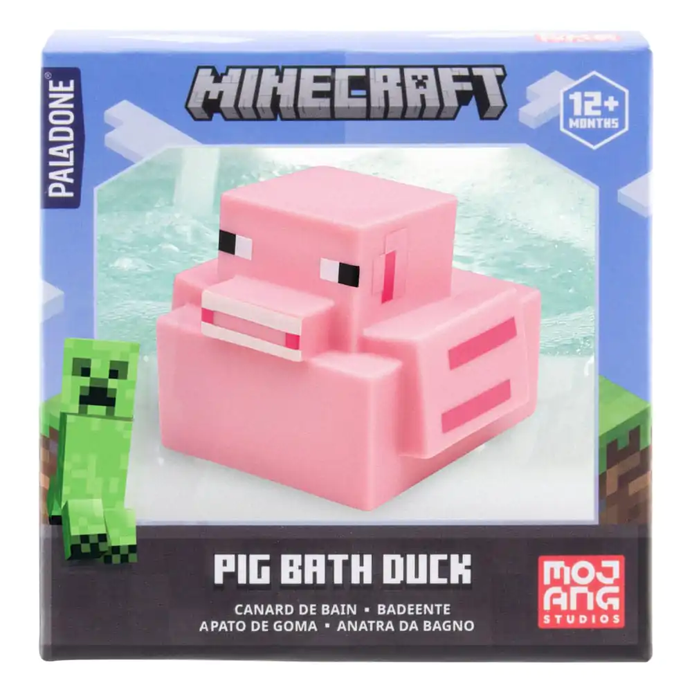 Rățușcă de baie Minecraft Porc 6 cm poza produsului