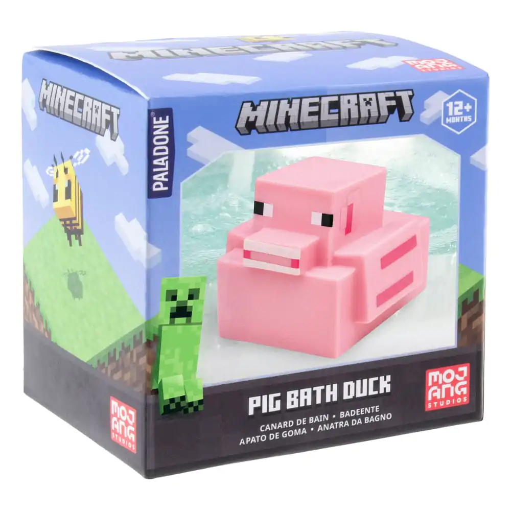 Rățușcă de baie Minecraft Porc 6 cm poza produsului