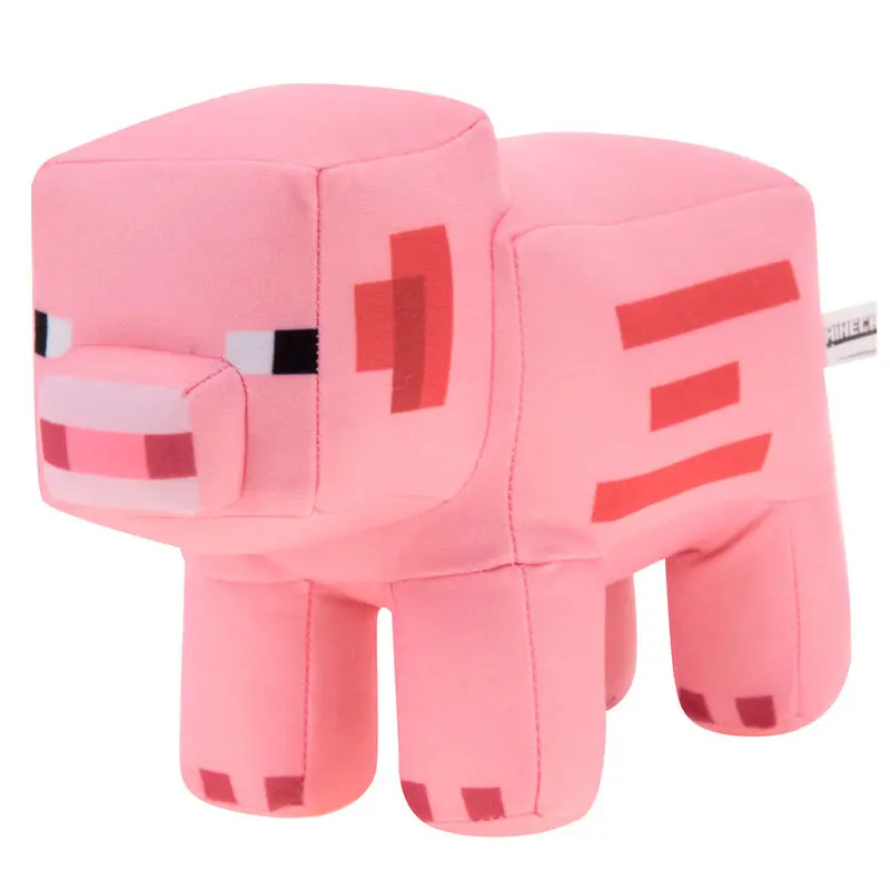 Jucărie de pluș Minecraft Pig 27cm poza produsului