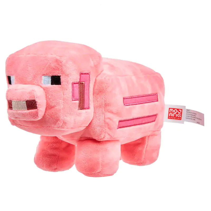 Minecraft Pig jucarie de plus 20cm poza produsului