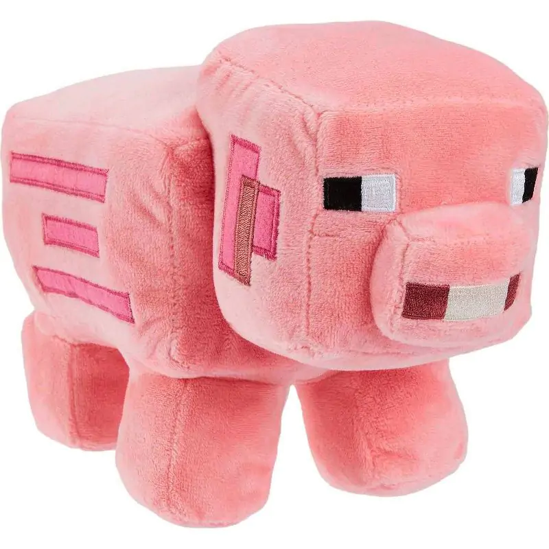Minecraft Pig jucarie de plus 20cm poza produsului