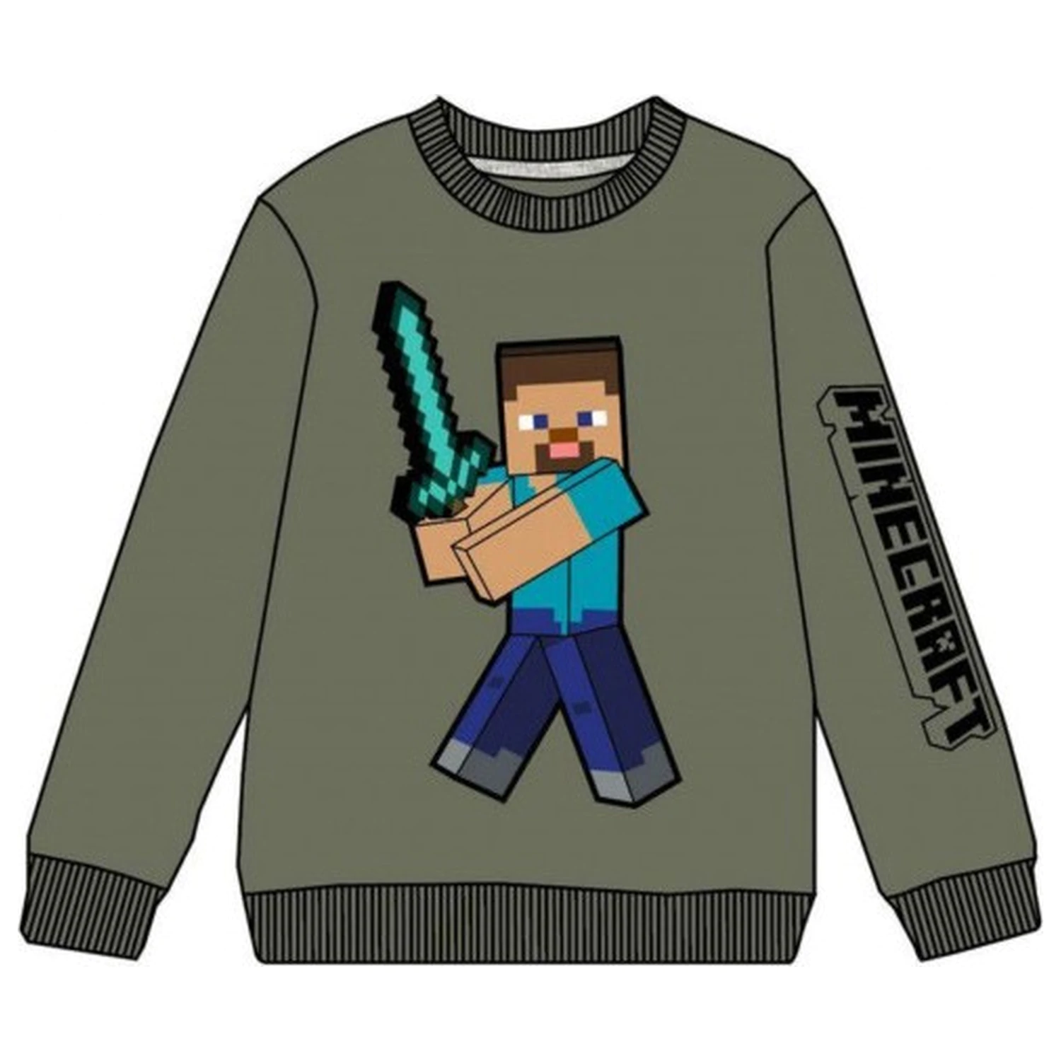 Minecraft Pixel Sword Hanorac pentru copii poza produsului