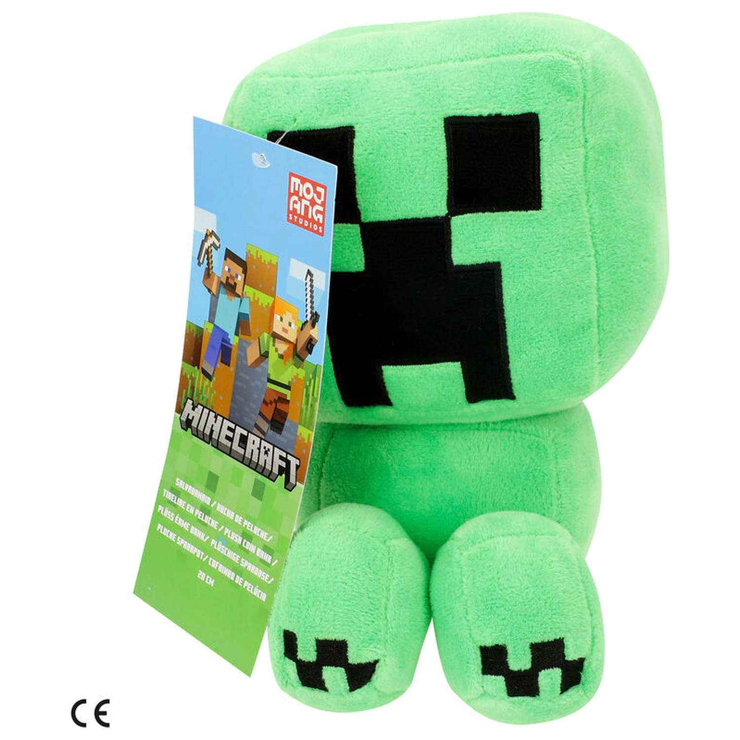 Minecraft plush pusculita 20cm poza produsului