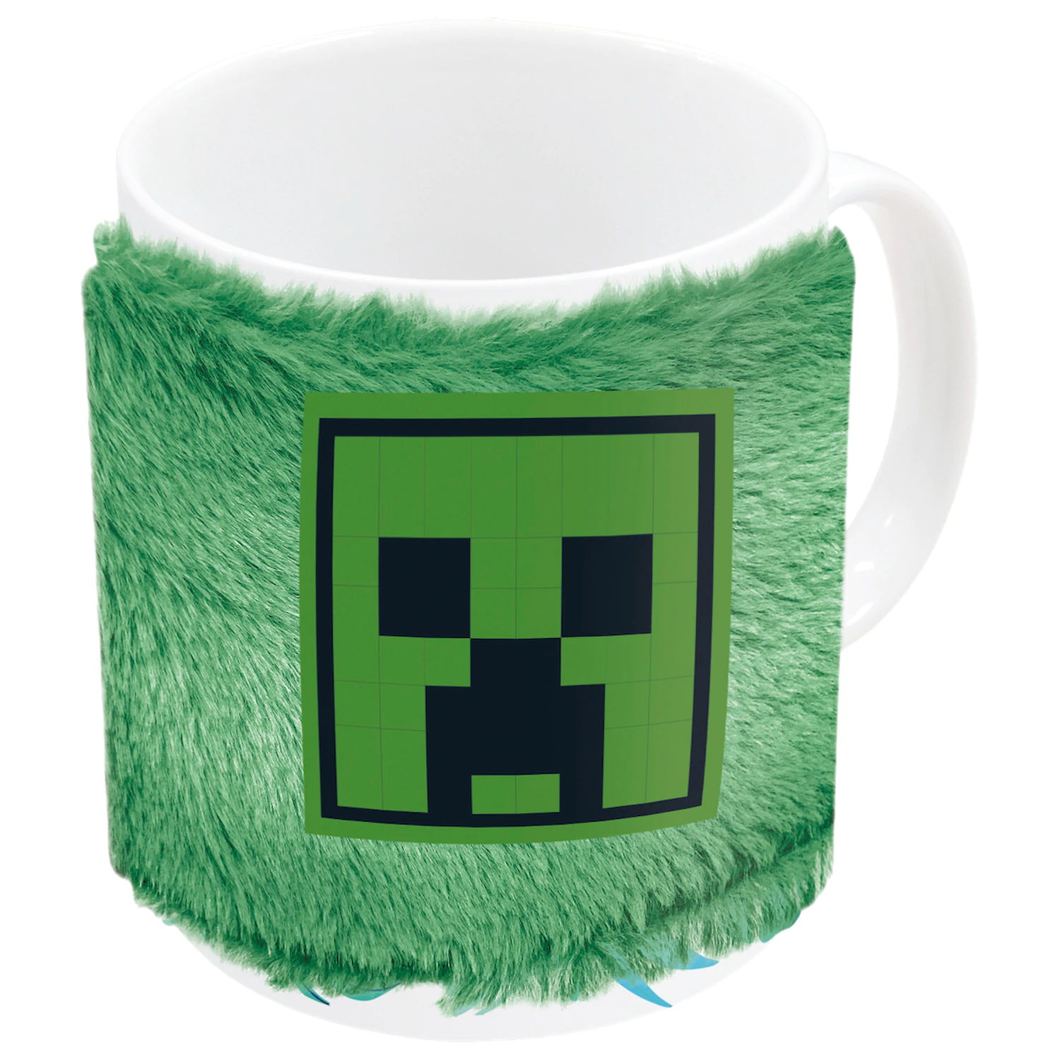 Minecraft Cană cu Manșon de Pluș 325ml poza produsului