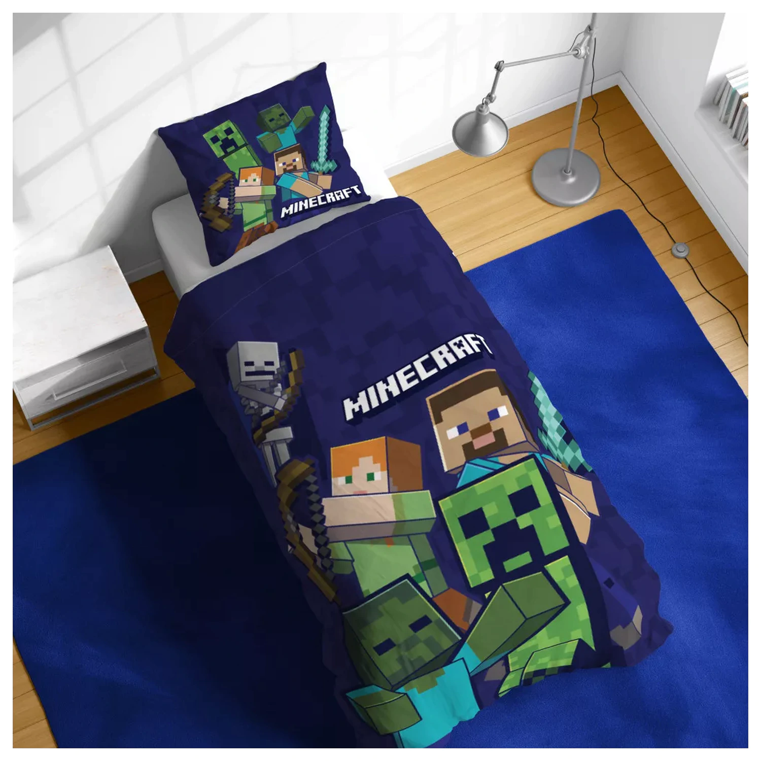 Minecraft Realms Husa de plapuma poza produsului