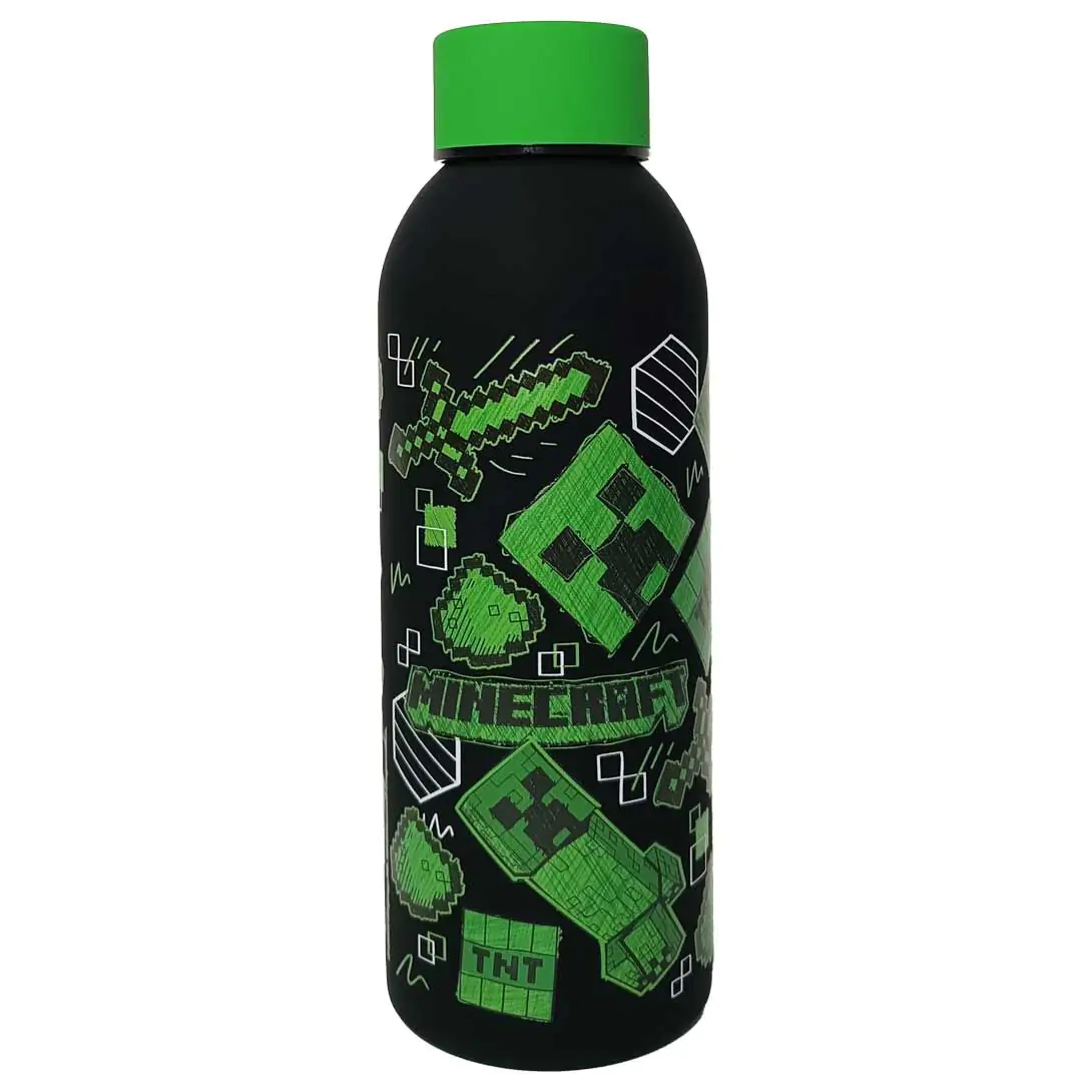 Sticlă din oțel inoxidabil Minecraft 500ml poza produsului