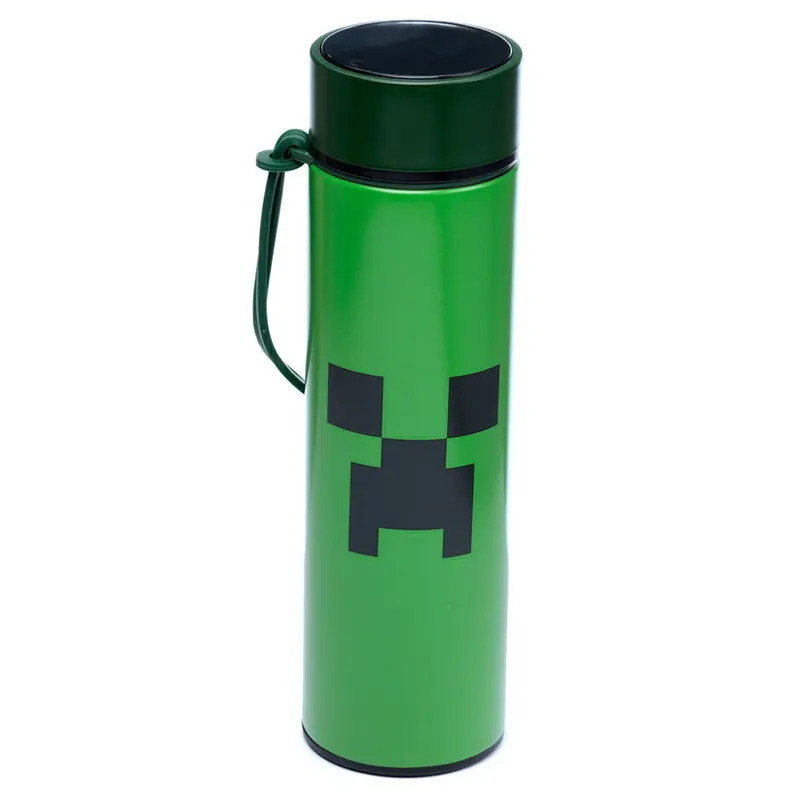 Minecraft sticla termos din otel inoxidabil cu termometru 450ml poza produsului