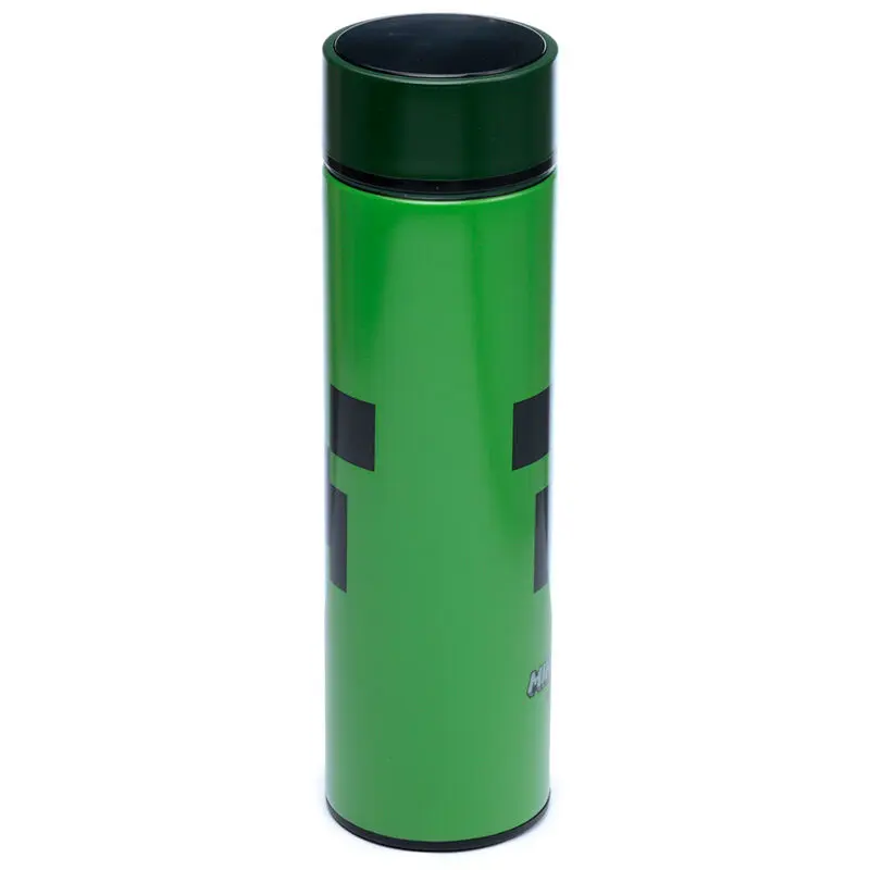 Minecraft sticla termos din otel inoxidabil cu termometru 450ml poza produsului