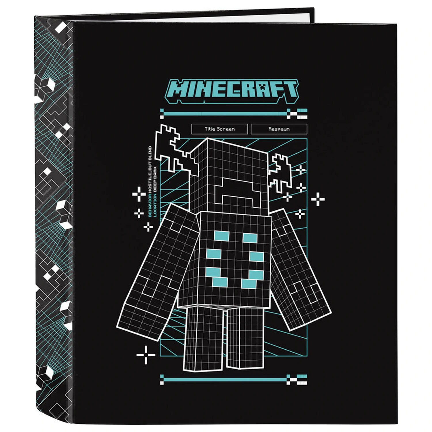 Minecraft Screen carton A4 cu 4 inele dosar poza produsului