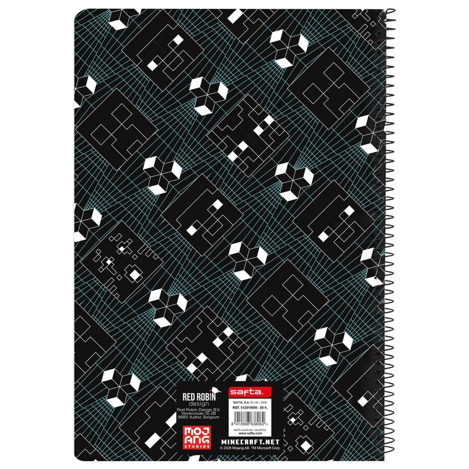 Caiet A4 Minecraft Screen asortat poza produsului